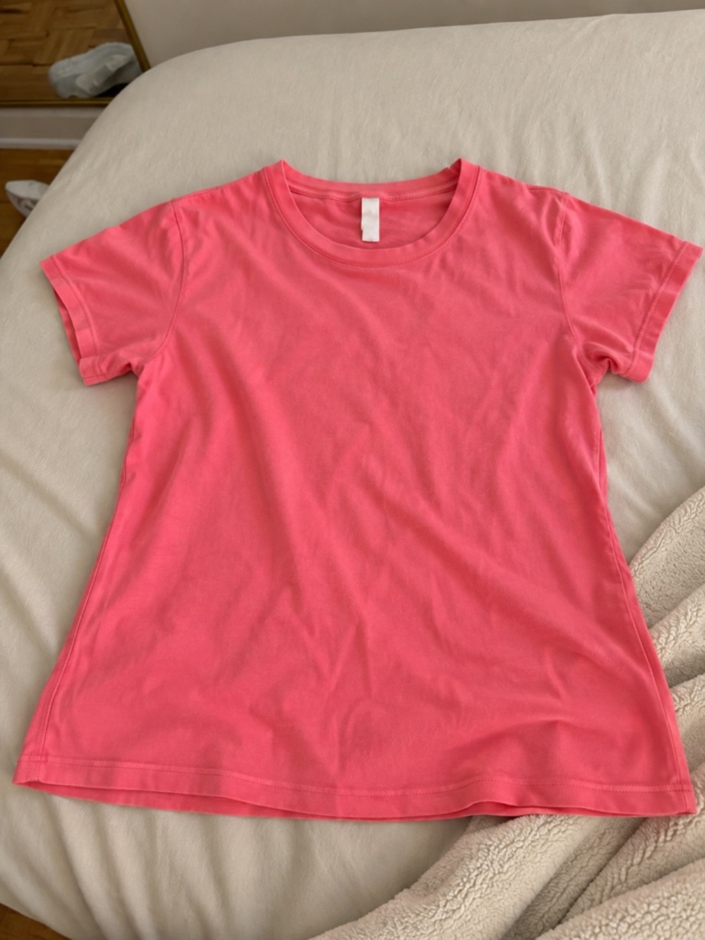 lululemon athletica Love Coral Pink Short Sleeve Tee